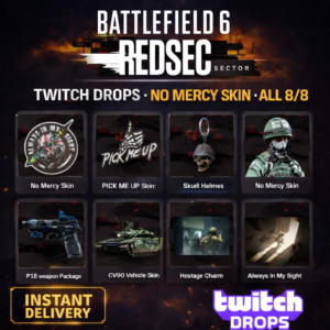 🎖️ Battlefield 6 REDSEC Twitch Drops 8/8 Items