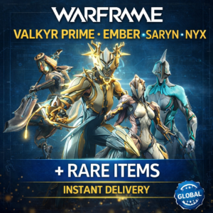 🎮 WARFRAME Twitch Drops - 🔥VALKYR PRIME • EMBER • SARYN PRIME • NYX • + BONUS