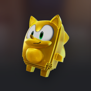 Fortnite — Gold Sonic Sprite