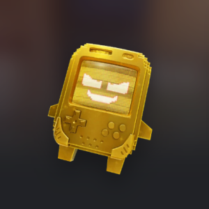 Fortnite — Gold 8-Bit Sprite